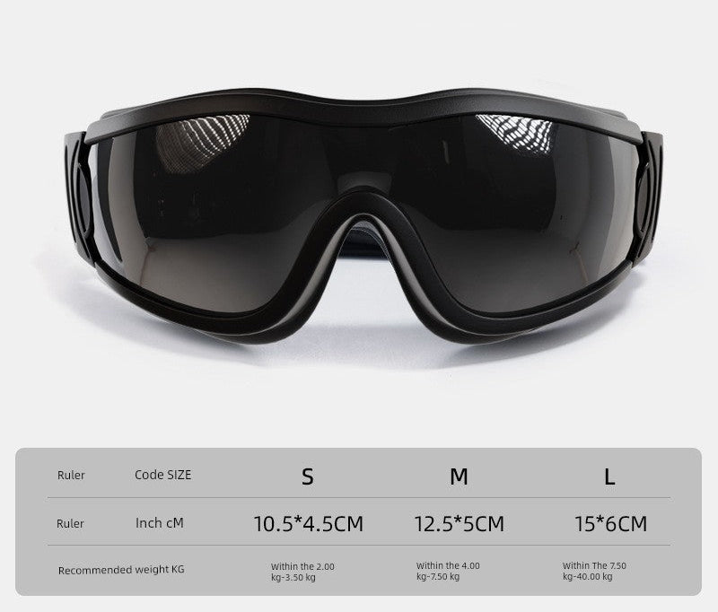 Pet UV Protection Sunglasses – Adjustable Cool Dog Goggles for Outdoor Sun Protection and Style