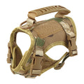 Tactical Cat & Small Dog Harness – Adjustable Military-Style Vest with Control Handle for Walking and Training