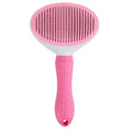 Self-Cleaning Pet Grooming Brush – Dog & Cat Hair Remover Comb | Easy Clean Dematting Tool for Shedding and Tangle-Free Fur
