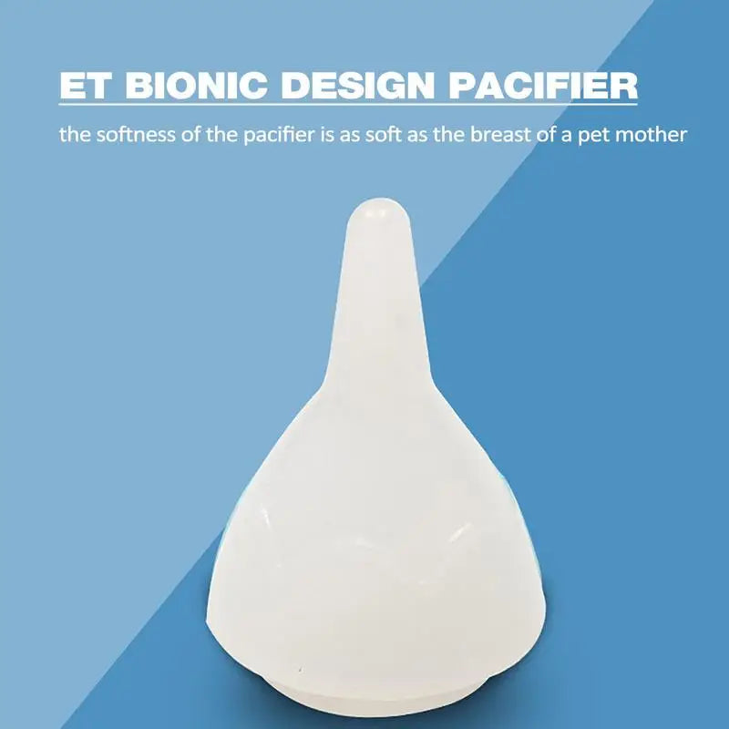 Pet Feeding Bottle with Silicone Nipple | Nursing Kit for Puppies, Kittens, Rabbits & Small Animals | Reusable Feeding Syringe Pacifier Set