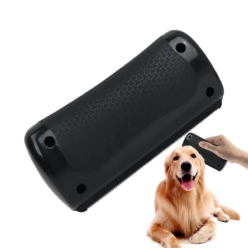 Pet Grooming Brush & Shedding Comb | Hair Remover and Dematting Tool for Cats & Dogs | Professional Pet Grooming Rake for Trimming and Deshedding