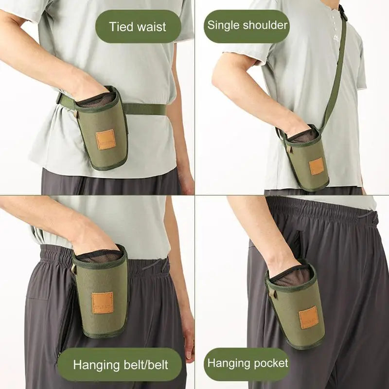 Portable Dog Treat Training Bag – Large-Capacity Snack & Reward Pouch with Adjustable Waist Strap, Perfect for Puppy Training and Outdoor Walks