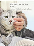 Pet Eye Cleaning Wipes – Gentle Tear Stain Remover for Cats & Dogs, Anti-Tear Formula for Cleaning Eye Discharge and Stains