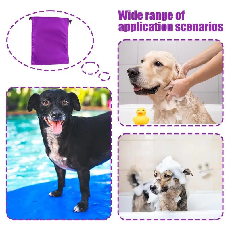 Waterproof Dog Ear Protection Cap – Comfortable Bathing and Swimming Hat Made from Durable Polyester